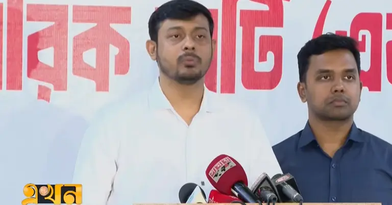 এনসিপির মুখ্য সংগঠক নাসীরুদ্দীন পাটওয়ারী